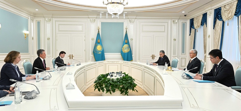Tokayev meets U.S. Senator Steve Daines