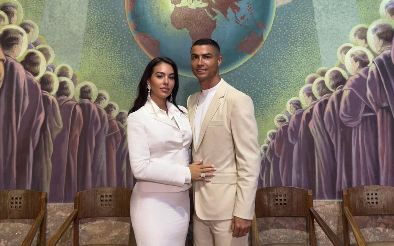 Ronaldo və Corcinanın nikahından görüntülər