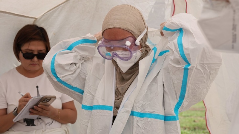 Kyrgyzstan tests healthcare system's emergency preparedness during exercises in Cholpon-Ata
