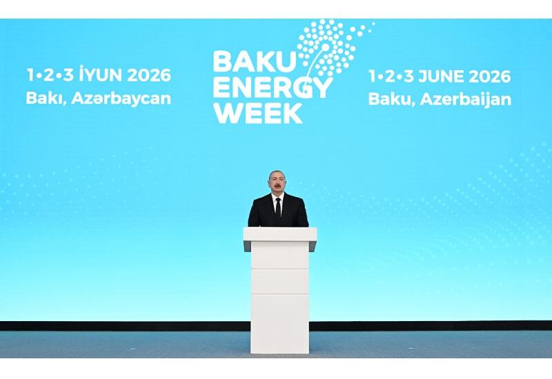 Prezident İlham Əliyev Bakı 31-ci “Baku Energy Forum”un rəsmi açılış mərasimində iştirak edir