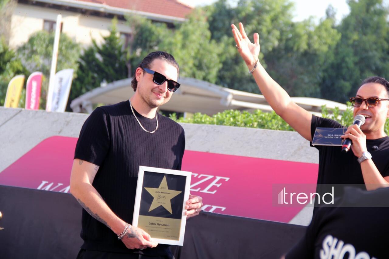В рамках Dream Fest 2026 Baku открыта именная звезда всемирно известного британского певца Джона Ньюмана