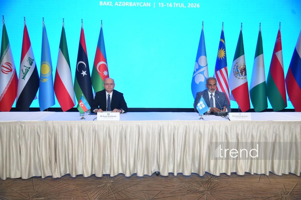 В Баку проходит первое заседание в рамках Хартии сотрудничества OPEC+