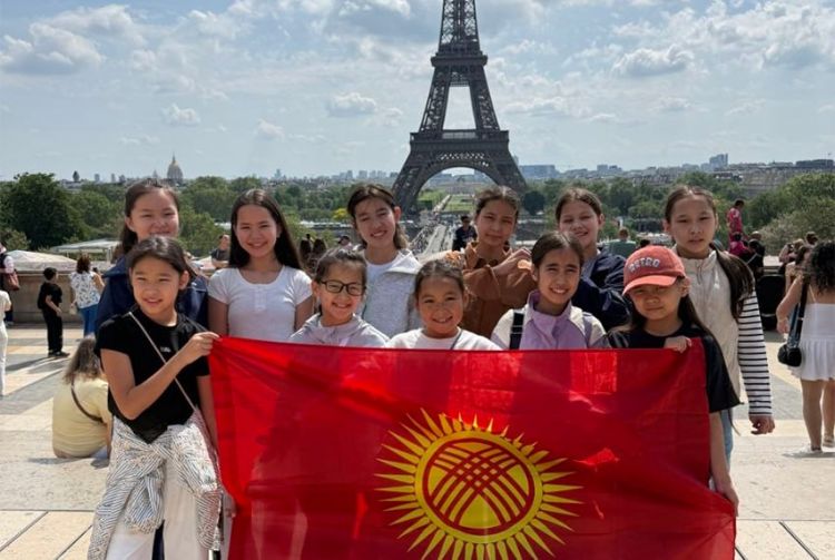 Young gymnasts from Osh win silver at International Tournament in Paris
