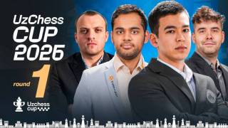 «UzChess Cup 2026»: Абдусатторов сыграет против Мамедьярова