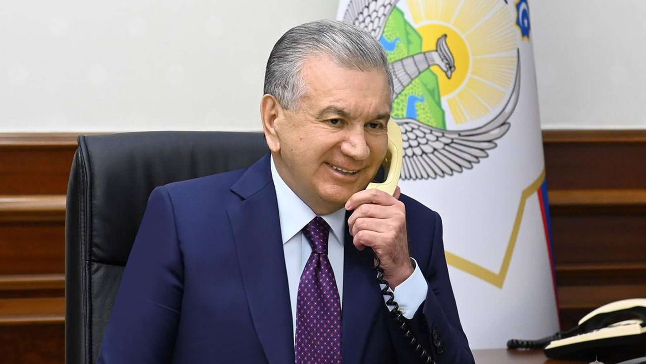 Валентина Матвиенко и Александр Беглов поздравили Шавката Мирзиёева с днем рождения