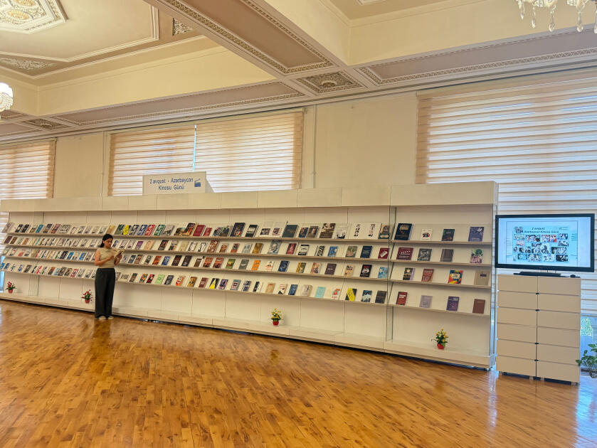 Milli Kitabxanada Azərbaycan Kinosu Günü ilə bağlı virtual kitab sərgisi təqdim olunub
