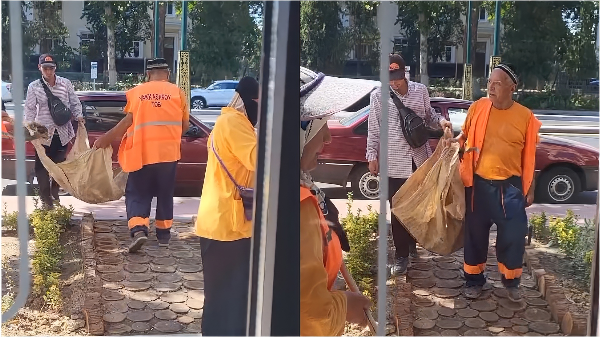 В Ташкенте оштрафовали главу районного управления благоустройства из-за работы сотрудников в жару — видео