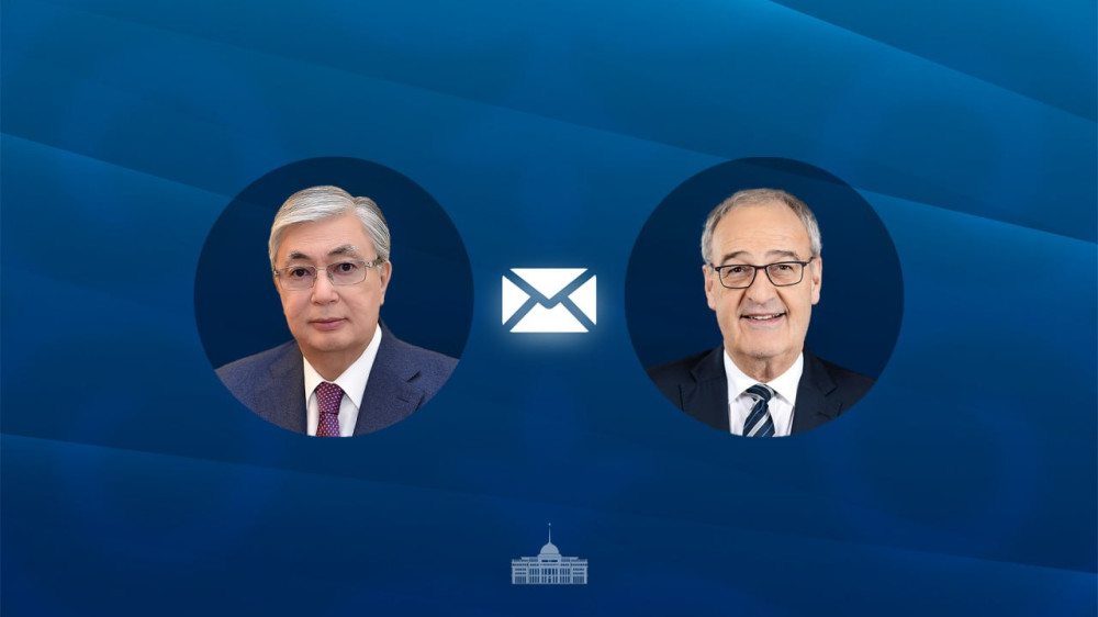 Касым-Жомарт Токаев направил телеграмму президенту Швейцарии