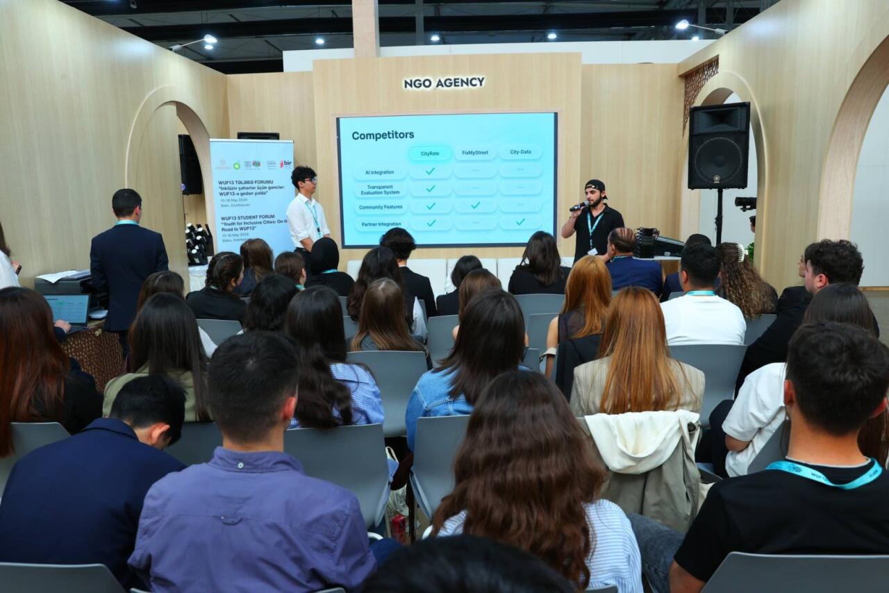 “İnklüziv şəhərlər üçün gənclər: WUF13” Tələbə Forumuna yekun vurulub
