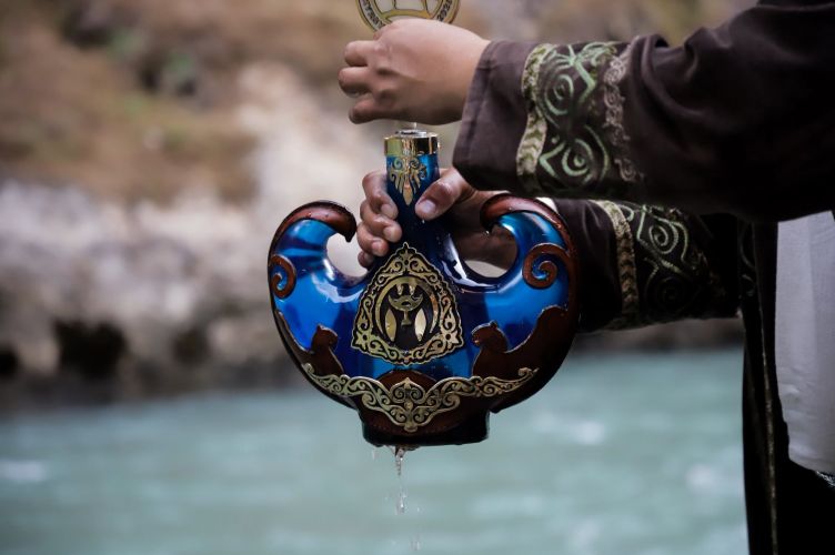 Water from Ak-Buura River sent from Osh to Bishkek for World Nomad Games