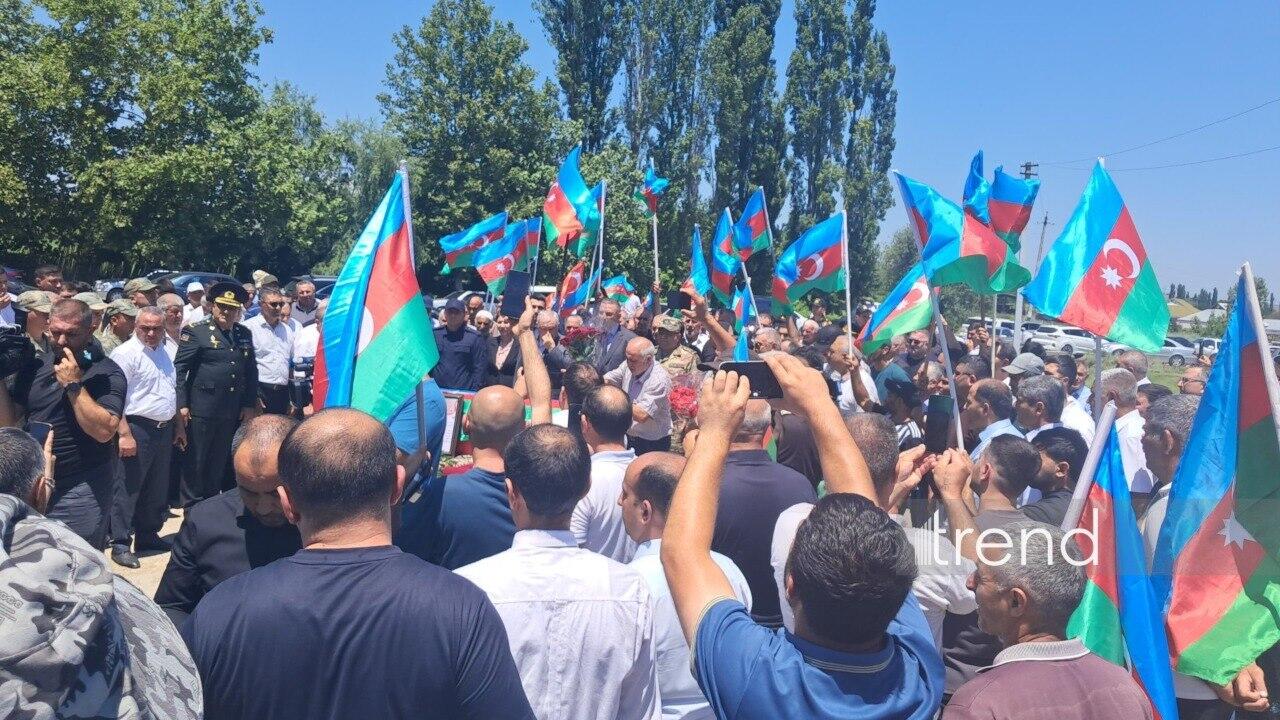 В Физули предали земле останки шехида Мовсюма Алиева