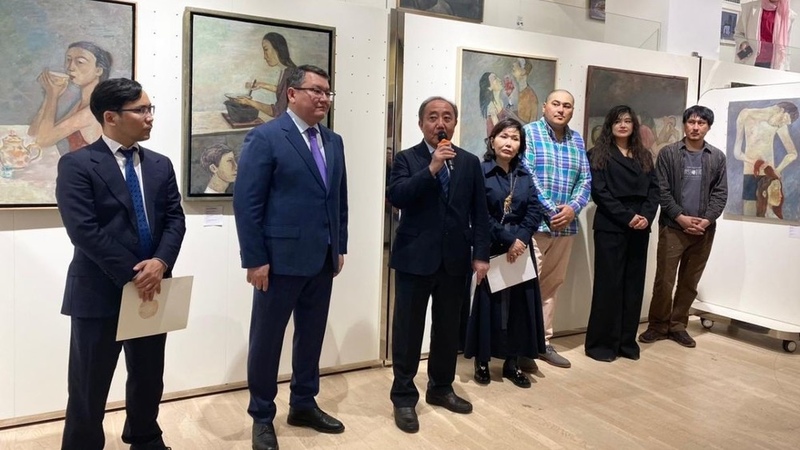 Exhibition featuring Kyrgyz and Kazakh artists opens in Astana