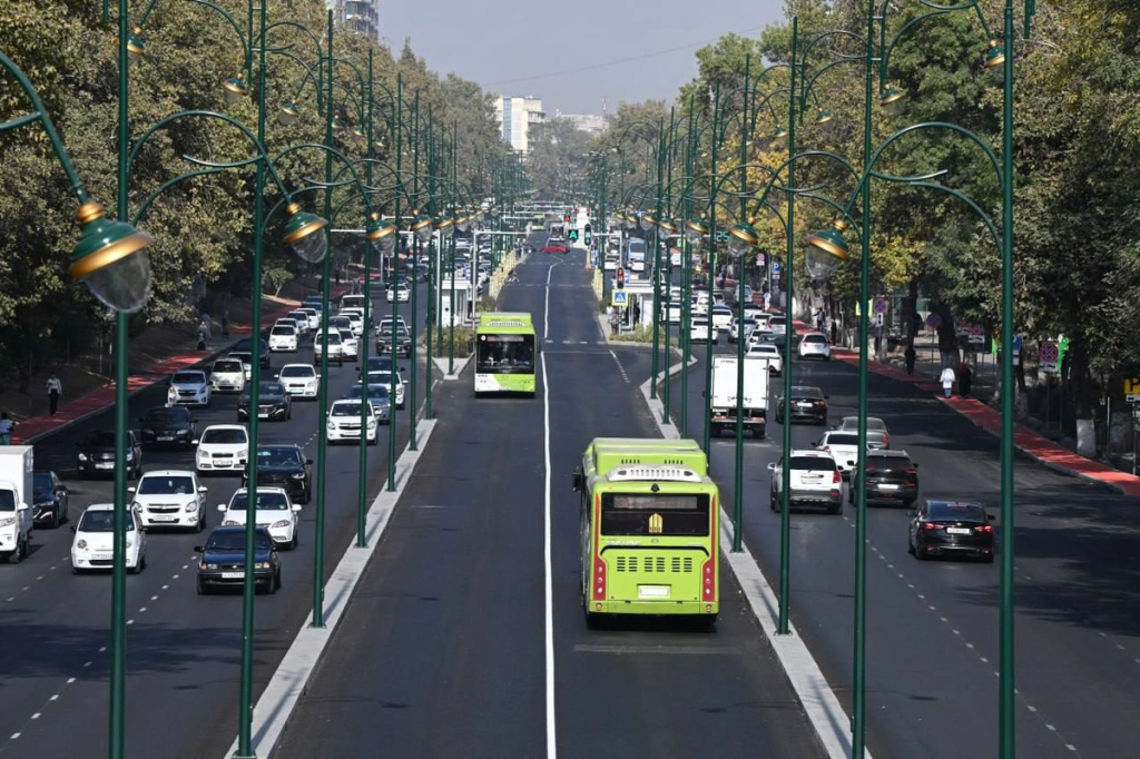 В Ташкенте на трех улицах появятся полосы BRT, на Юнусабаде построят новый тоннель