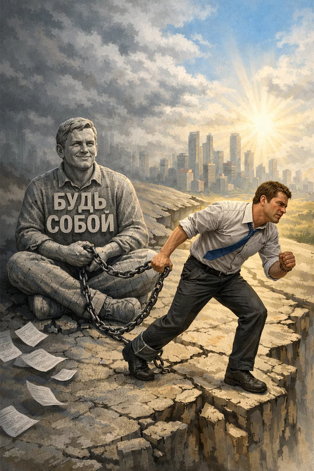 Миф аутентичности: как фраза «будь собой» мешает двигаться вперед