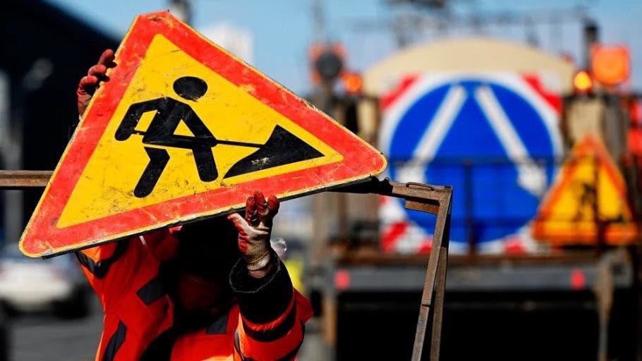 Начался второй этап строительства развязки на бульваре Молодой Гвардии в Бишкеке