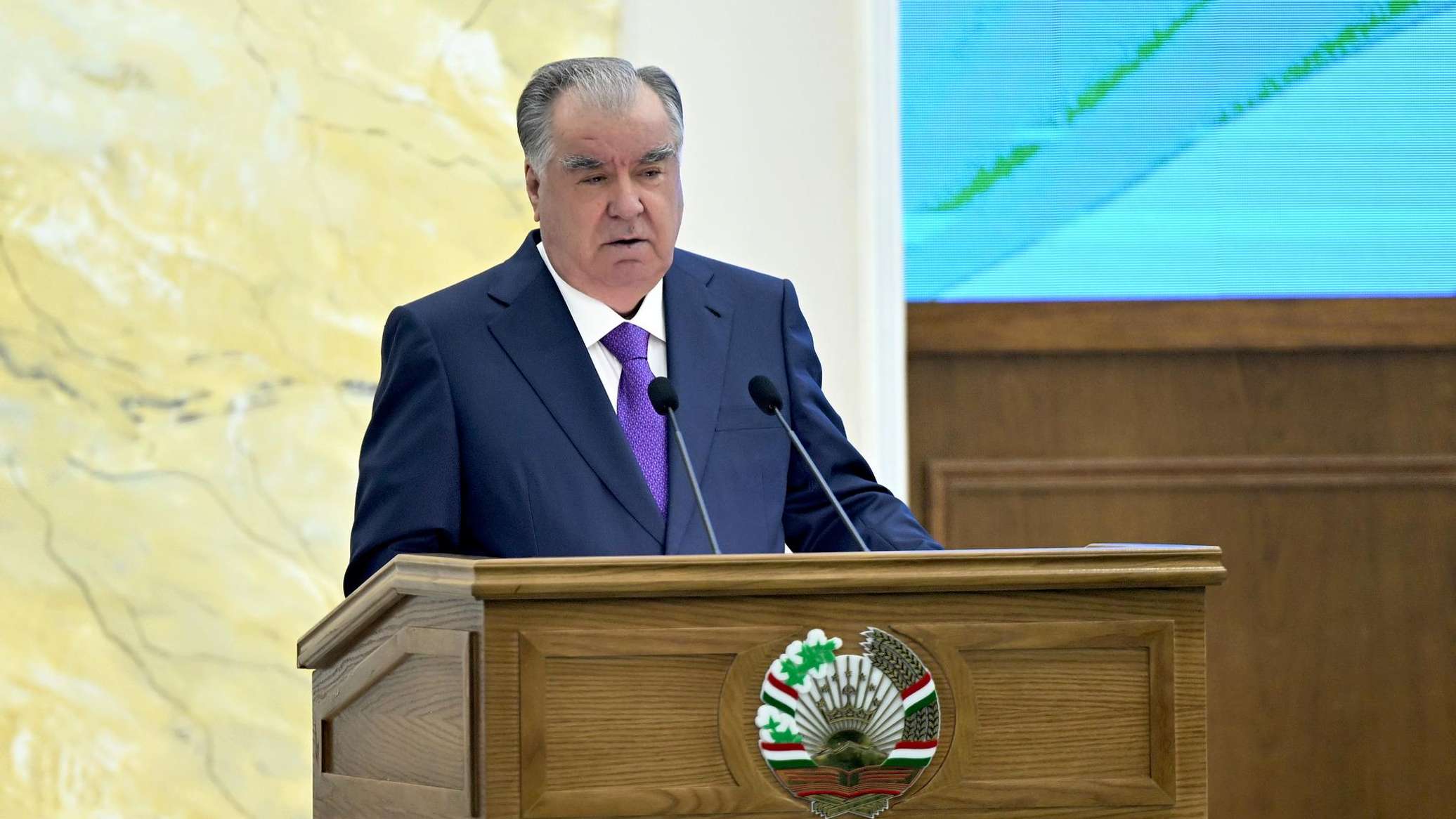 Рахмон дал один месяц на устранение последствий наводнения в Рушане