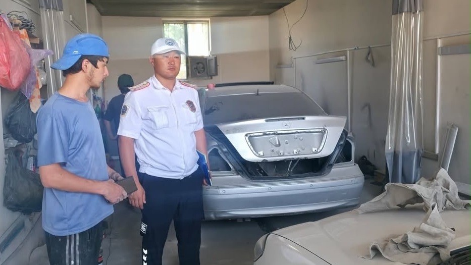 В Ошской области владельцев 8 автомастерских оштрафовали на 5 тысяч сомов