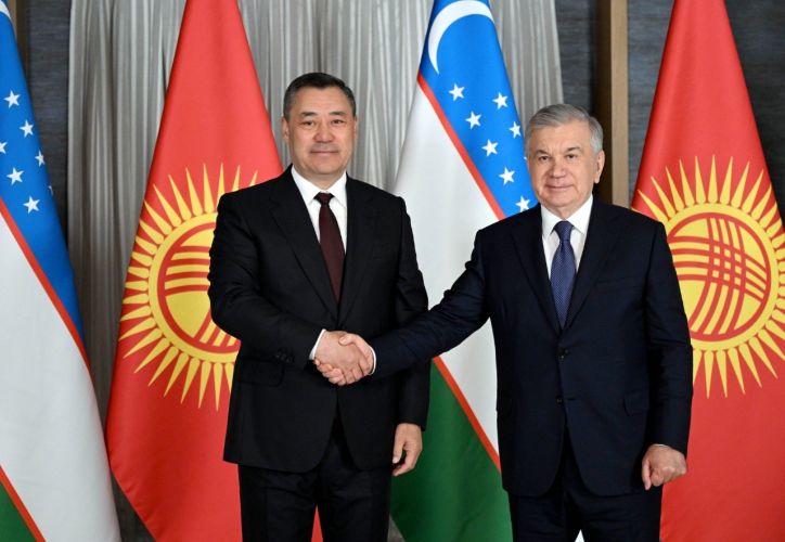 Japarov and Mirziyoyev discuss strengthening Kyrgyzstan–Uzbekistan alliance