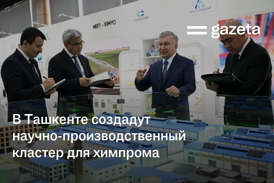 В Ташкенте создадут научно-производственный кластер для химической промышленности