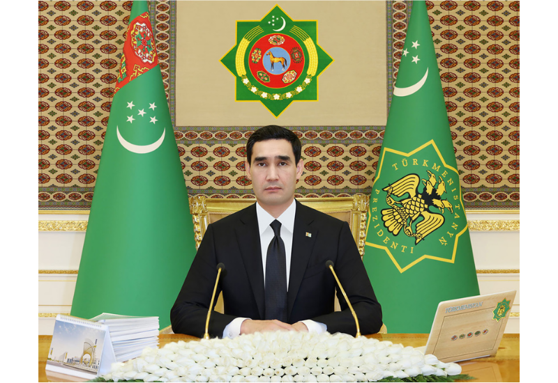 Sərdar Berdiməhəmmədov Prezident İlham Əliyevə məktub ünvanlayıb