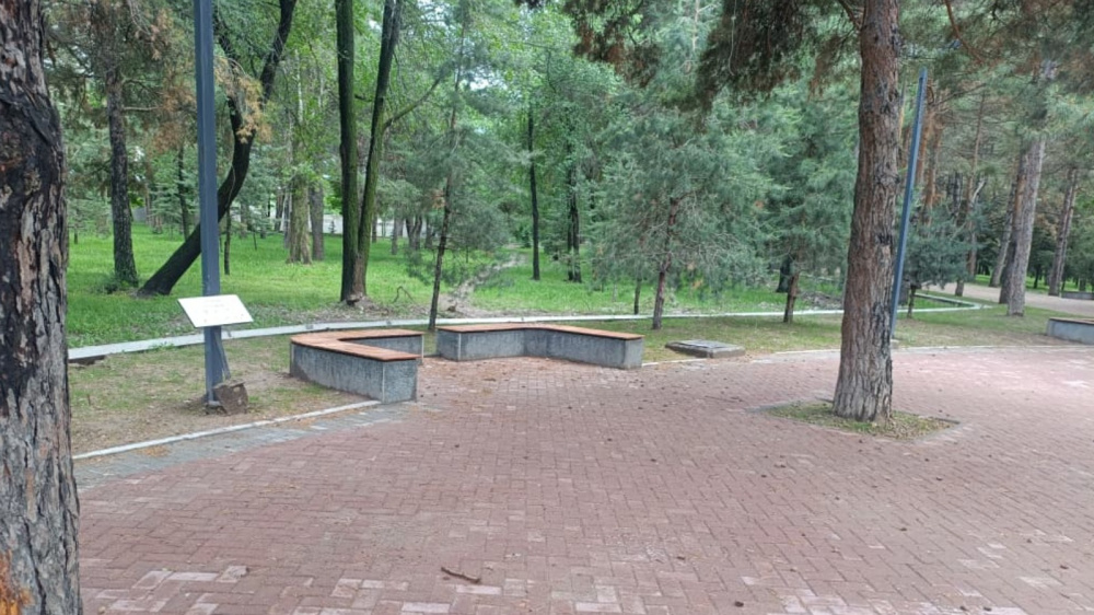"Обертки валяются везде". Горожанка жалуется, что в парке Ататюрка нет урн