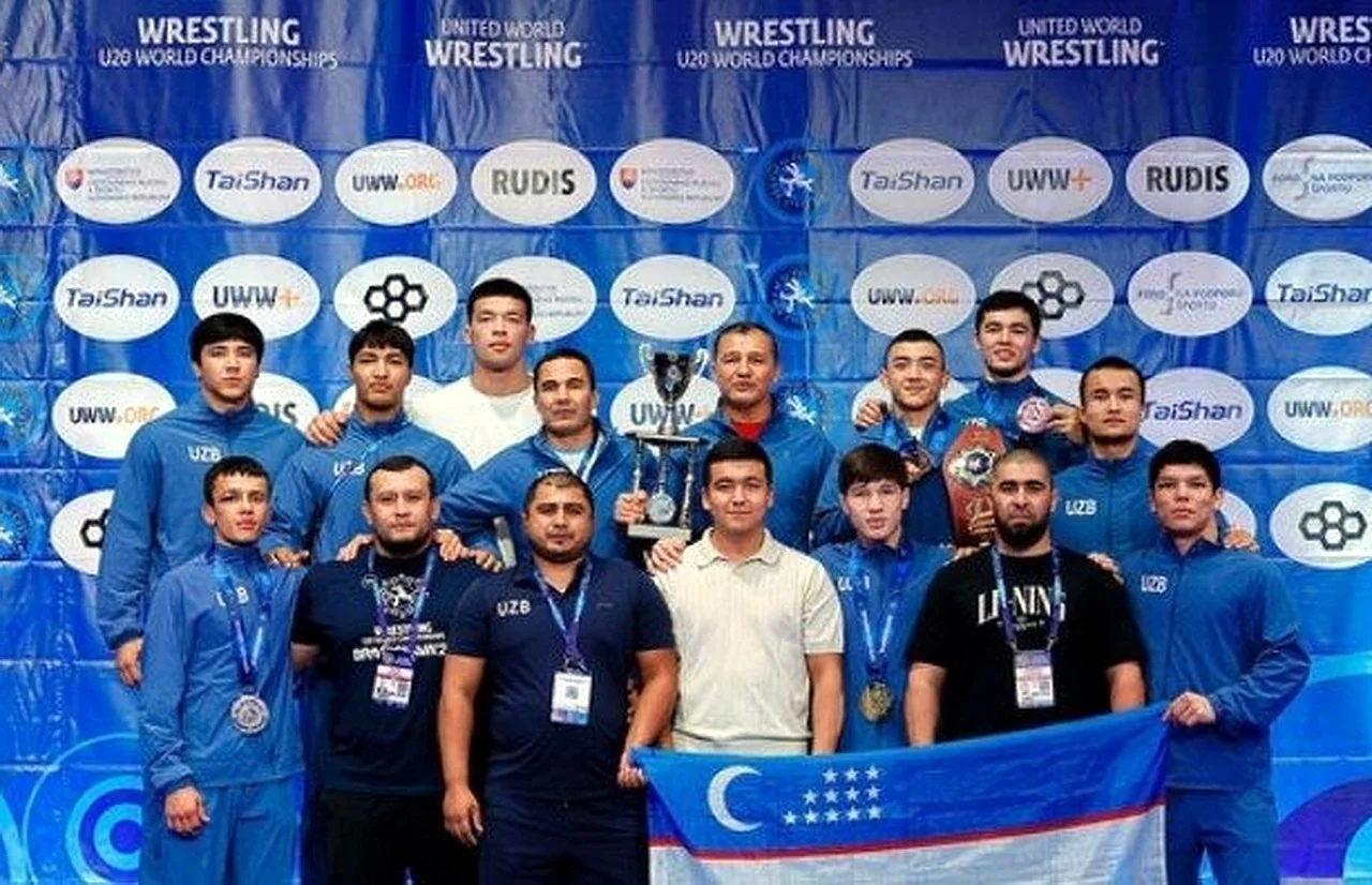 Борцы Узбекистана заняли третье место на ЧМ U20