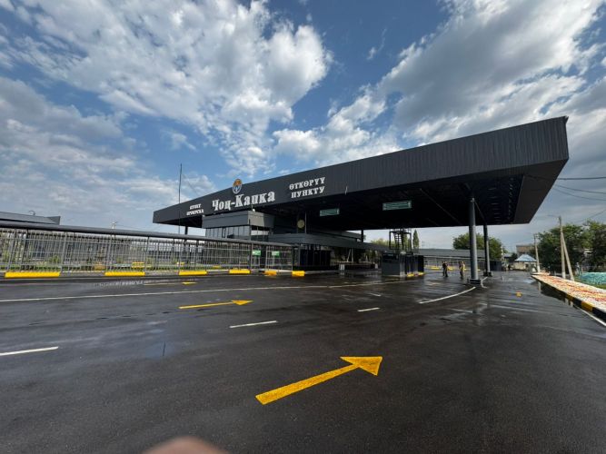 Reconstruction of Chon-Kapka checkpoint on Kyrgyz-Kazakh border completed