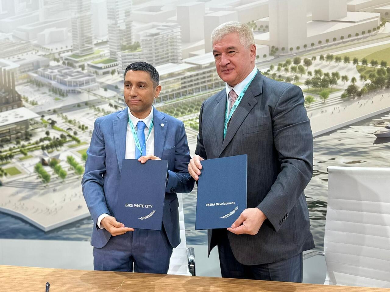 Baku White City и Pasha Development подписали соглашение о разработке Прибрежного квартала
