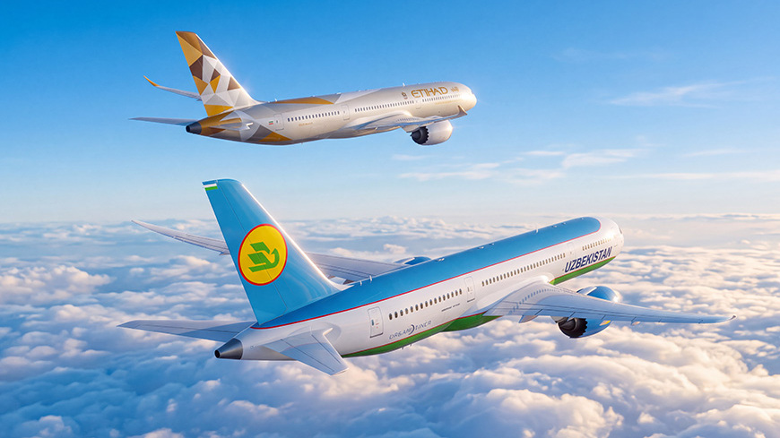 Uzbekistan Airways открывает Абу-Даби: новые горизонты комфорта и стратегическое партнерство с Etihad Airways