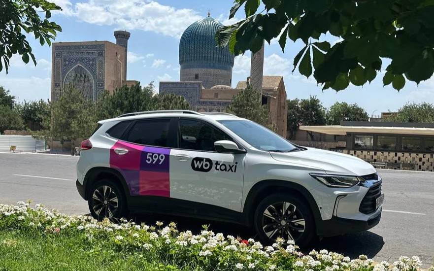 WB Taxi начинает работу в Самарканде Реклама