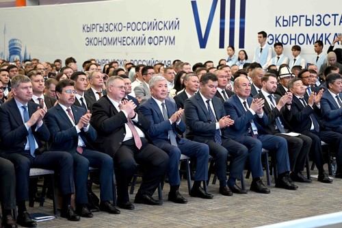 На Кыргызско-Российском экономическом форуме подписаны соглашения на $545,1 млн