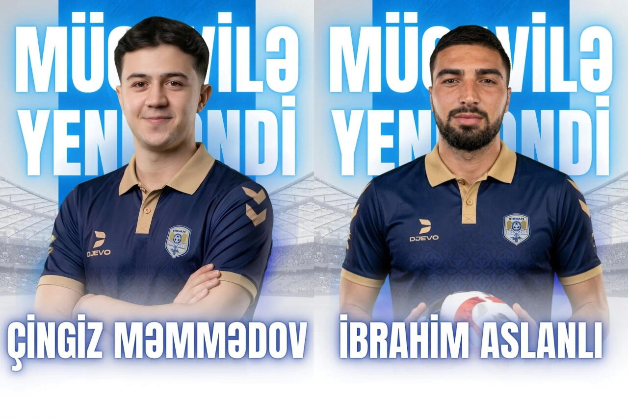 "Ширван" продлил контракты с двумя футболистами