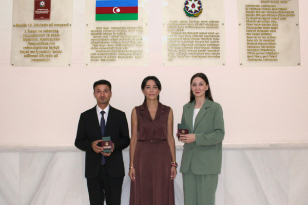 Сотрудникам Аппарата омбудсмена вручены медали