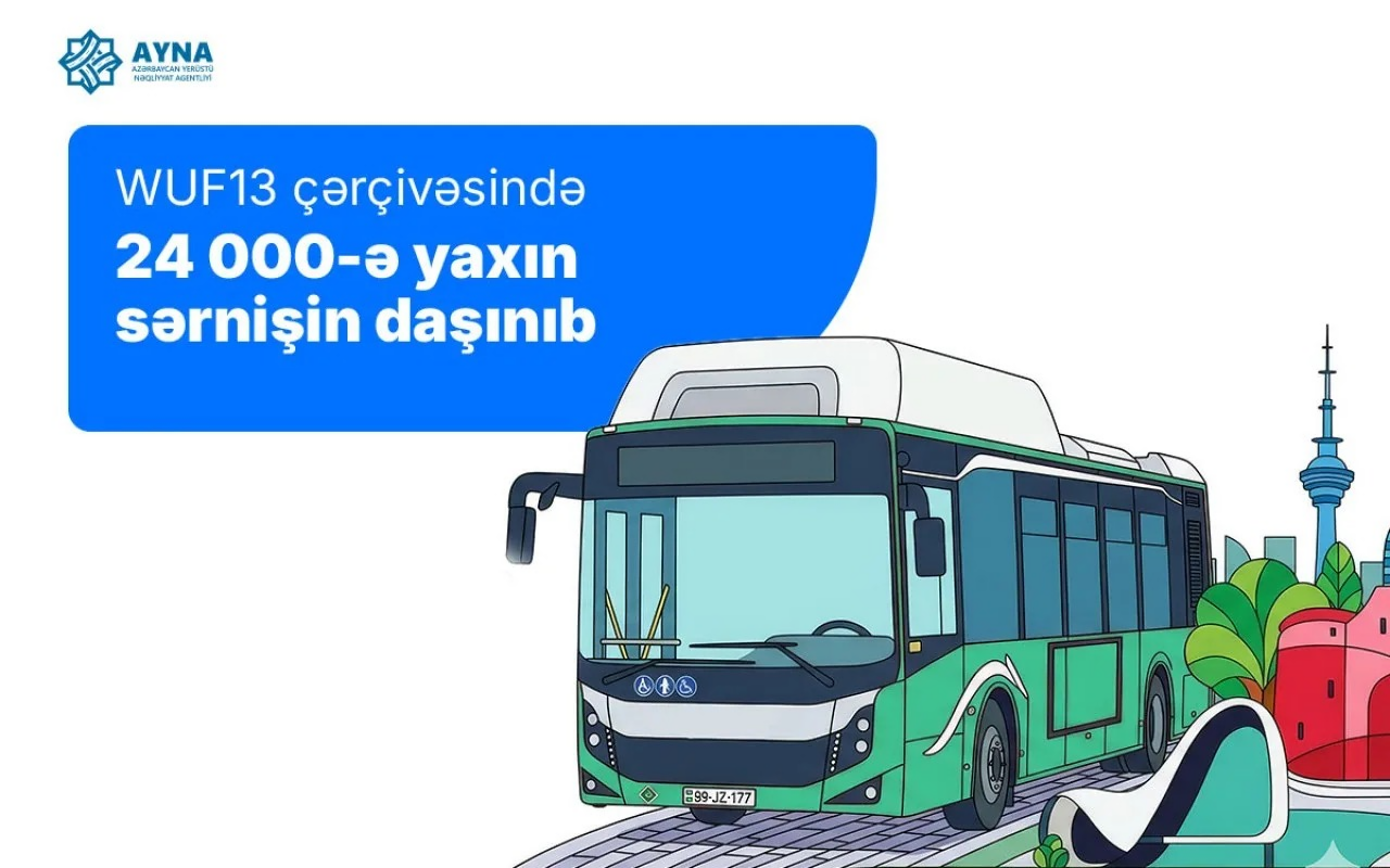 WUF13 çərçivəsində 24 minə yaxın sərnişin daşınıb
