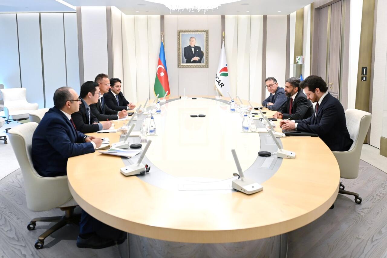 SOCAR-ın prezidenti BYD şirkətinin xarici əlaqələr və yeni biznesin inkişafı üzrə rəhbəri ilə görüşüb