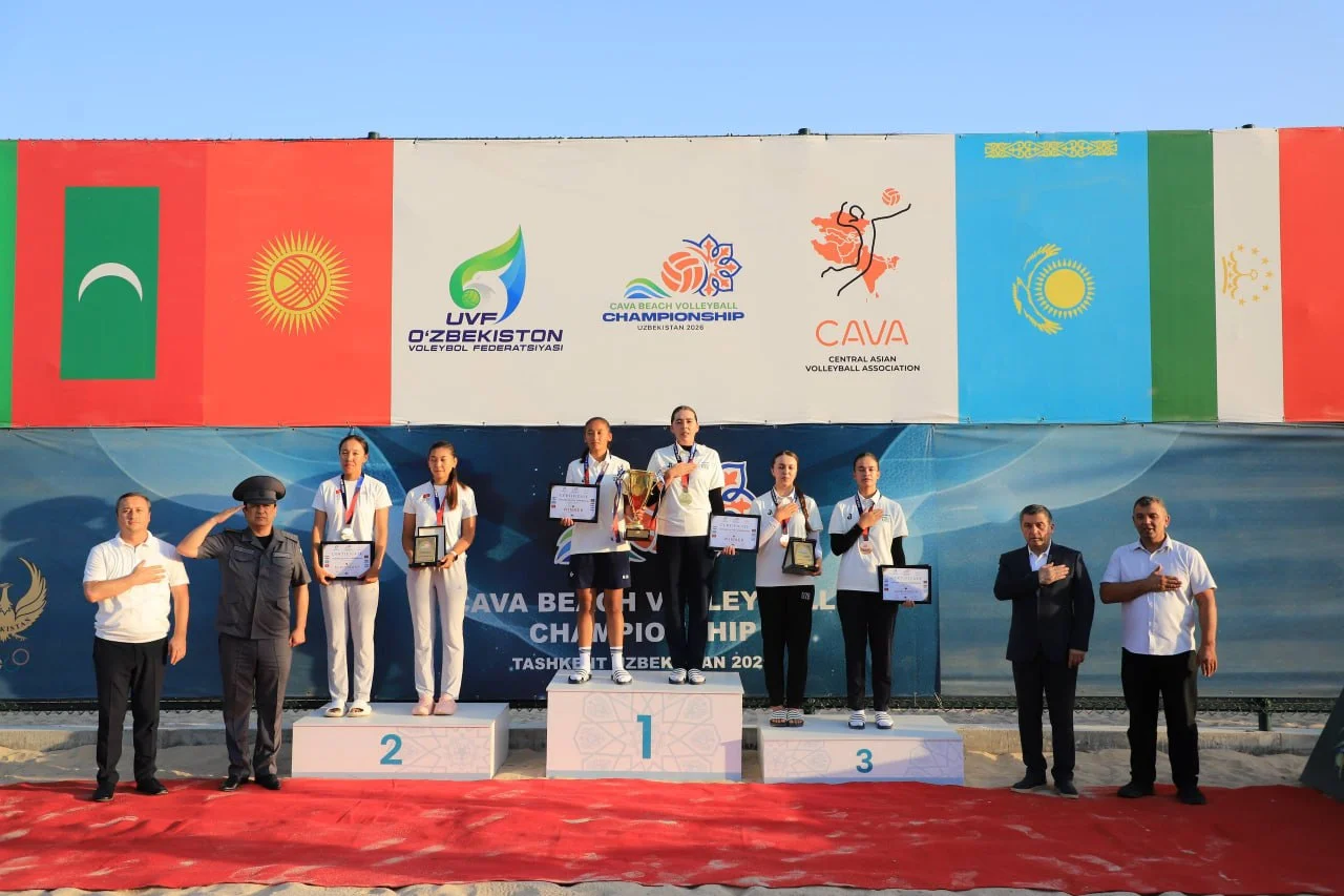Женская сборная Узбекистана выиграла чемпионат CAVA