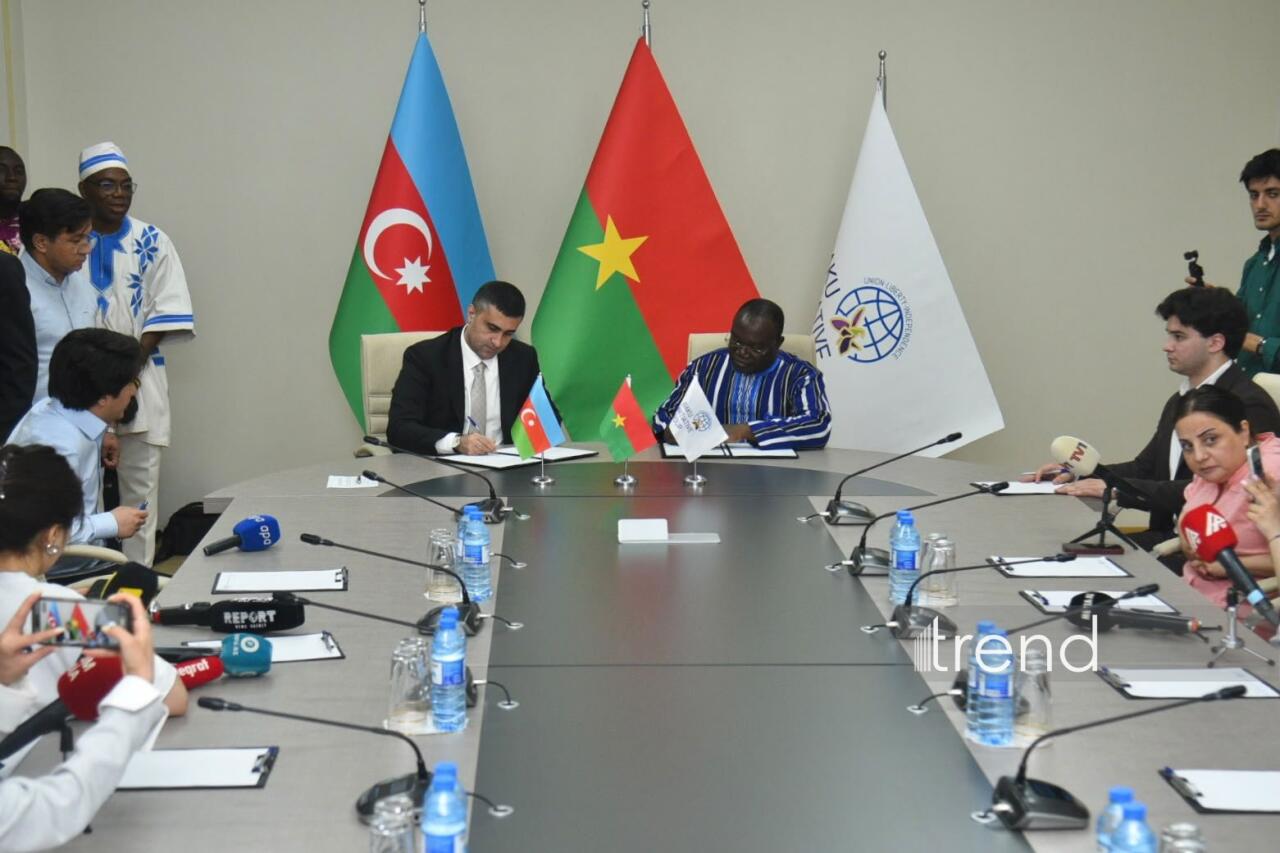 BTQ Burkina-Fasonun dövlət qurumu ilə ilk əməkdaşlıq memorandumunu imzalayıb