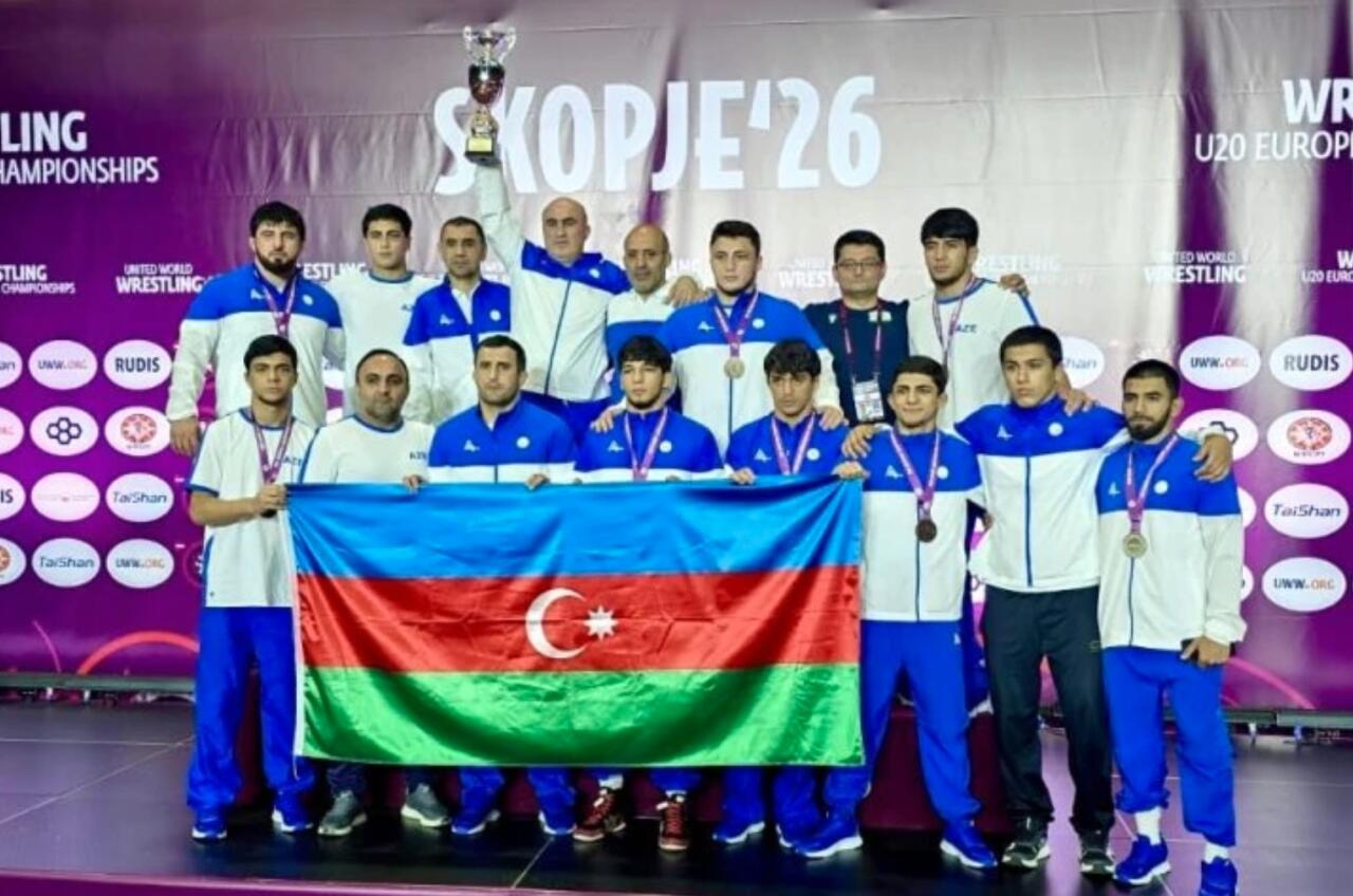 Güləş millimiz Avropa çempionatında tarixi uğura imza atıb
