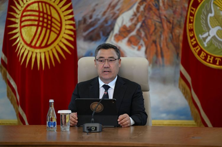 Sadyr Japarov proposes joint industrial and IT projects to Russian regions