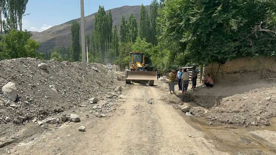 All roads reopened in Batken after hurricane and mudflow