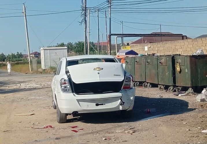 В Баку на свалке нашли автомобиль