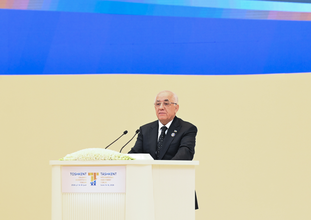 Али Асадов на инвестфоруме в Узбекистане рассказал о преимуществах Азербайджана