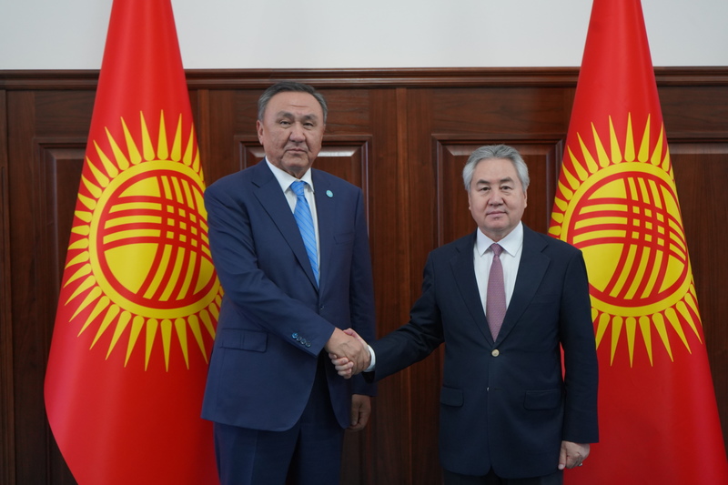 Foreign Minister Kulubaev and OTS Secretary General discuss upcoming summit preparations