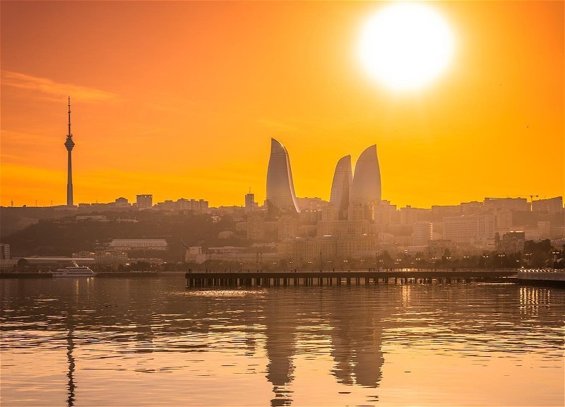 В Баку завтра до +35°, в горах возможны грозы и град