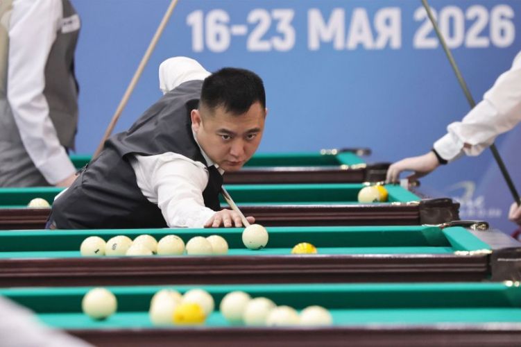 Two Kyrgyzstanis compete for Moscow Mayor's Cup in Russian billiards