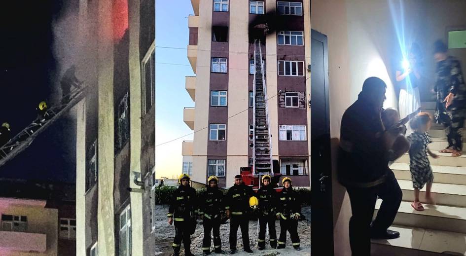 В Бухарской области при пожаре в жилом доме спасли трех человек Учитывая угрозу распространения огня жители соседних квартир также были эвакуированы.