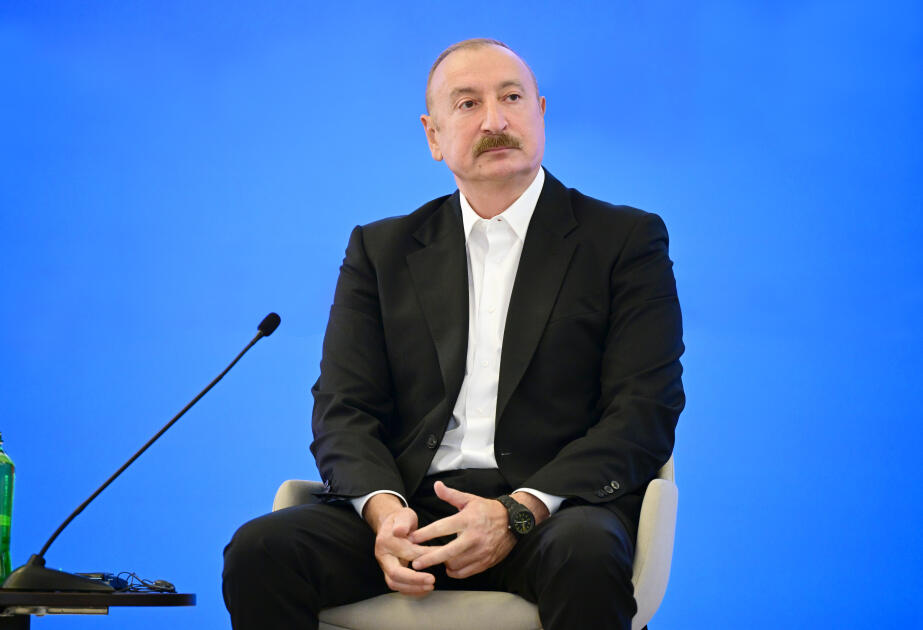 Prezident İlham Əliyev: Bu gün daha çox sayda Çin şirkəti Azərbaycanda fəaliyyət göstərir