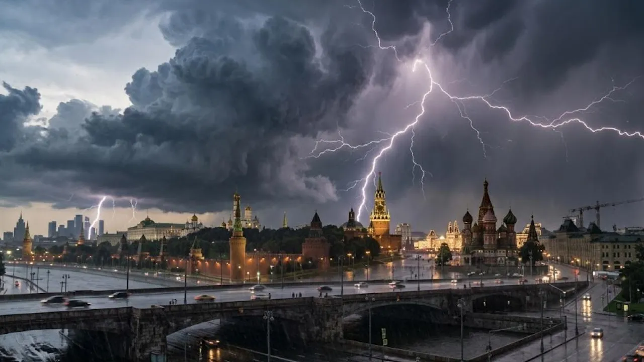 Ливни накрыли Москву и Днепр: улицы уходят под воду