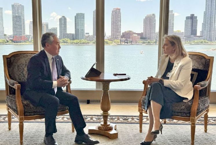 EU sanctions: Foreign Minister discusses pressure on Kyrgyz economy in New York