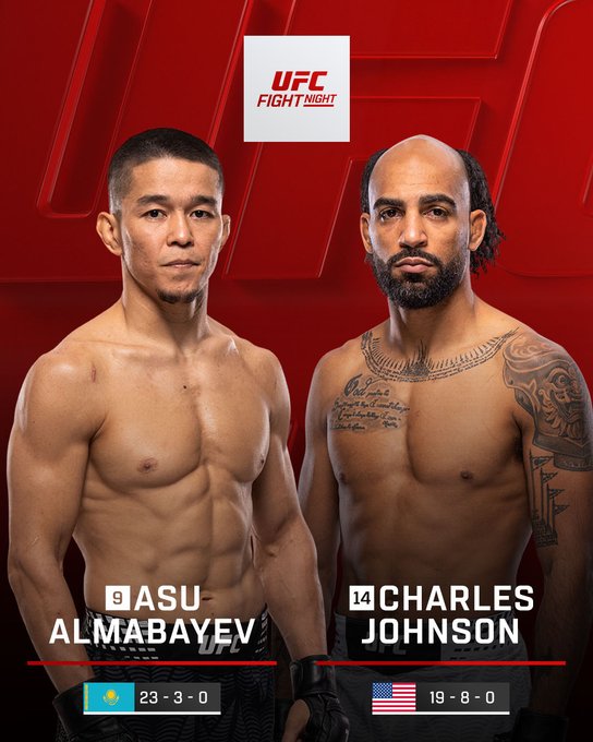 Казахстанец Асу Алмабаев одержал победу на турнире UFC в Баку